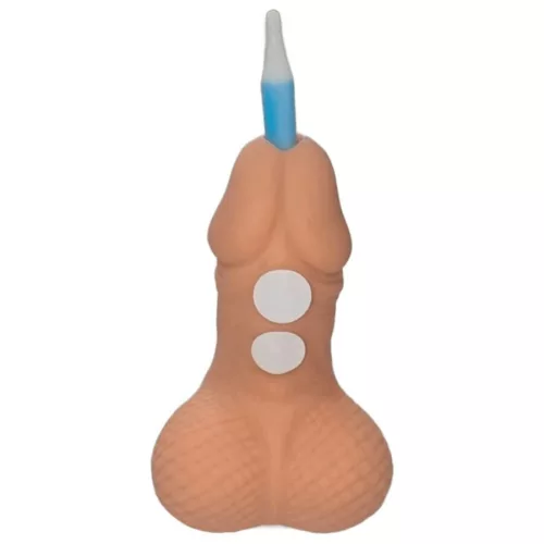 Diverty Sex dekoratív szülinapi gyertya számokkal hús színű