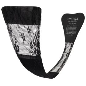 Bye-Bra ragasztható tanga csipke fekete one size