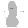 HIDDEN DESIRE – érzéki 27 cm-es dildó, prémium minőségben