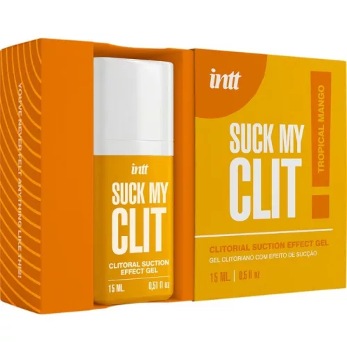 Intt Suck My Clit szívó hatású gél 15 ml trópusi mangó