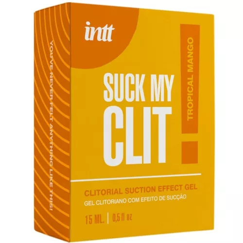 Intt Suck My Clit szívó hatású gél 15 ml trópusi mangó