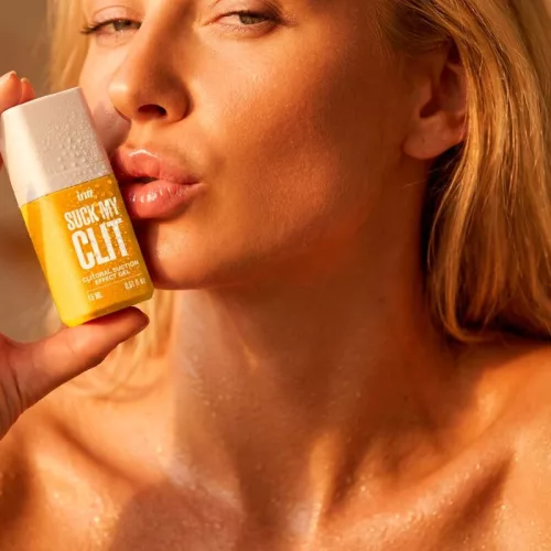 Intt Suck My Clit szívó hatású gél 15 ml trópusi mangó