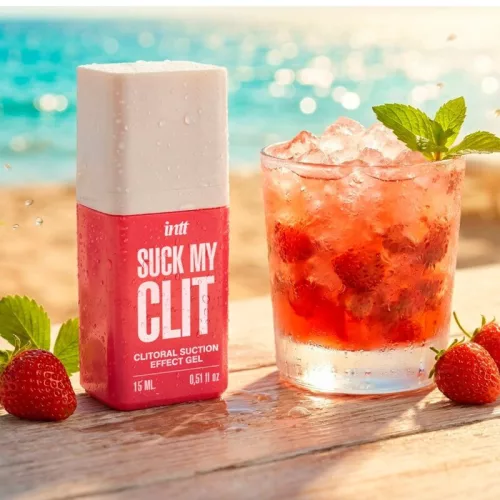 Intt Suck My Clit szívóhatású gél vad eper 15 ml