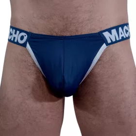 Macho férfi alsó push-up betéttel kék S