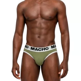 Macho Férfi Slip Push-up zöld L