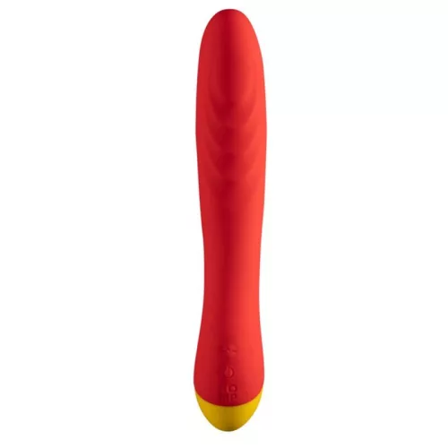 Romp Vibrátor G-pont stimuláló, több rezgésmód piros