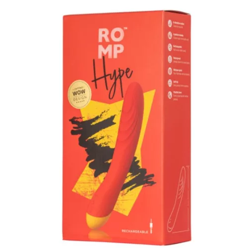 Romp Vibrátor G-pont stimuláló, több rezgésmód piros