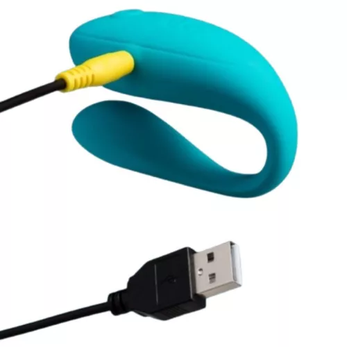 Romp Péniszgyűrű Vibrációs, Több mód, USB-töltős Türkiz