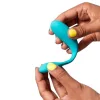 Romp Péniszgyűrű Vibrációs, Több mód, USB-töltős Türkiz