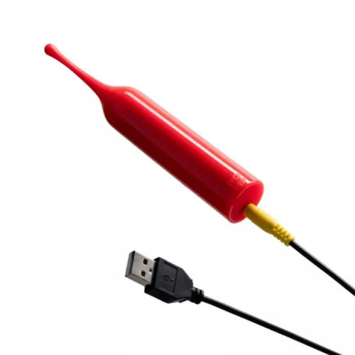 Romp Csiklóizgató USB-töltéses, Több rezgésfokozat Piros