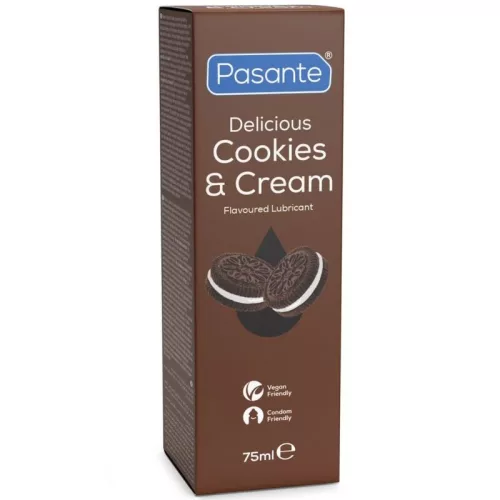 Pasante síkosító vízbázisú ízesített 75 ml Cookies & Cream