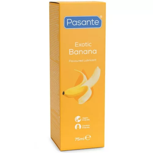 Pasante síkosító banán ízesítésű vízbázisú 75 ml