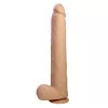 Pretty Love Dildó Rugalmas, tapadókorongos 36 cm bőrszínű