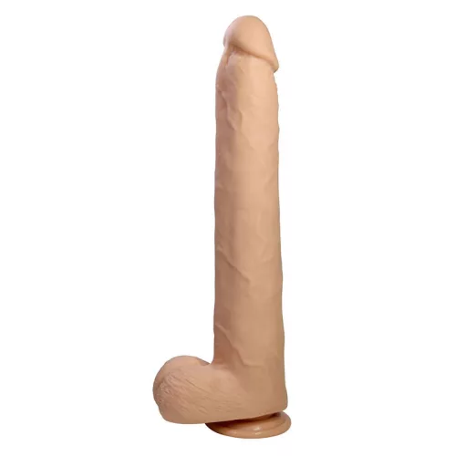 Pretty Love Dildó Rugalmas, tapadókorongos 36 cm bőrszínű