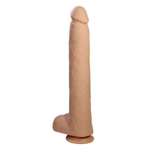 Pretty Love Dildó Rugalmas, tapadókorongos 36 cm bőrszínű
