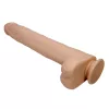 Pretty Love Dildó Rugalmas, tapadókorongos 36 cm bőrszínű