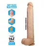 Pretty Love Dildó Rugalmas, tapadókorongos 36 cm bőrszínű