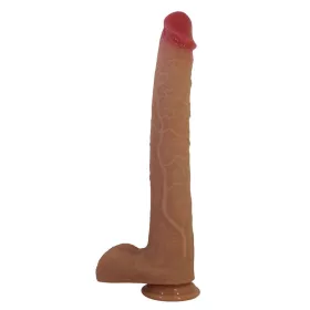   Pretty Love Dildó Realisztikus szilikon szívókoronggal 37,6 cm húsbarna-piros
