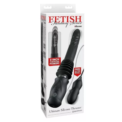 Fetish Fantasy Series Vibrátor Automatikus lökő, több rezgésmód, szilikon 7,6 cm