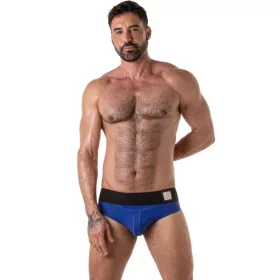 Locker Gear férfi jock alsó széles derékpánttal kék M