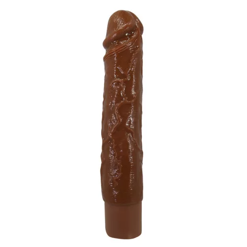Pretty Love Vibráló dildo Lökő funkció 22 cm barna