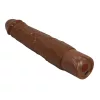 Pretty Love Vibráló dildo Lökő funkció 22 cm barna