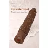 Pretty Love Vibráló dildo Lökő funkció 22 cm barna