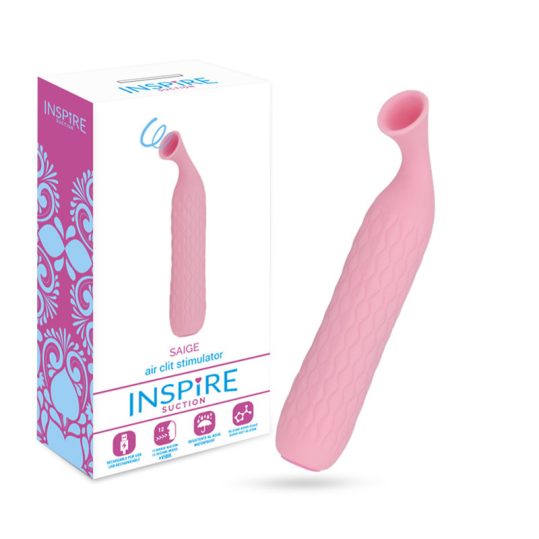 INSPIRE – Rózsaszín szívó vibrátor