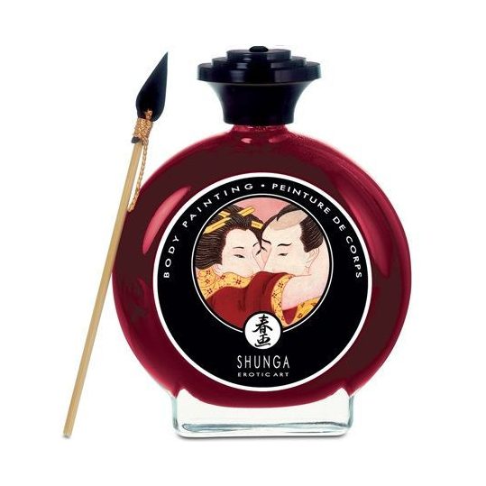 SHUNGA – eper és cava testfesték érzéki élvezetekhez