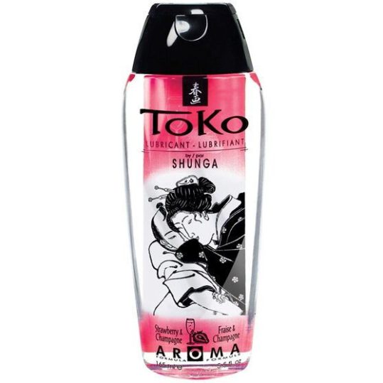 SHUNGA - eper- és pezsgő aroma prémium síkosító