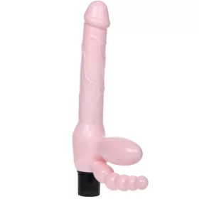   BAILE – vibráló anál stimuláló nélküli heveder 25,4 cm