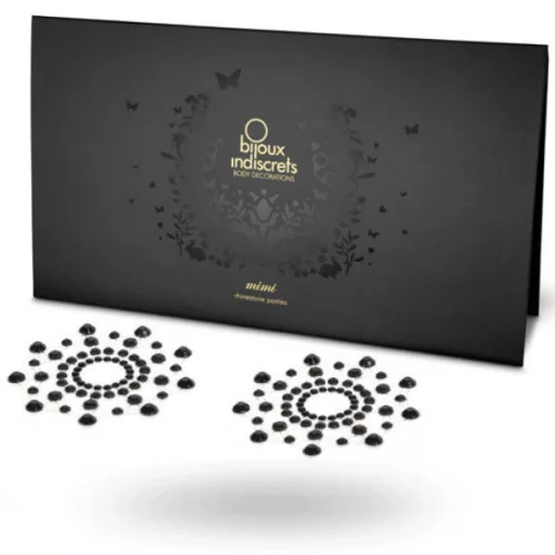 Bijoux Indiscrets Mimi Black – elegáns csiklóizgató