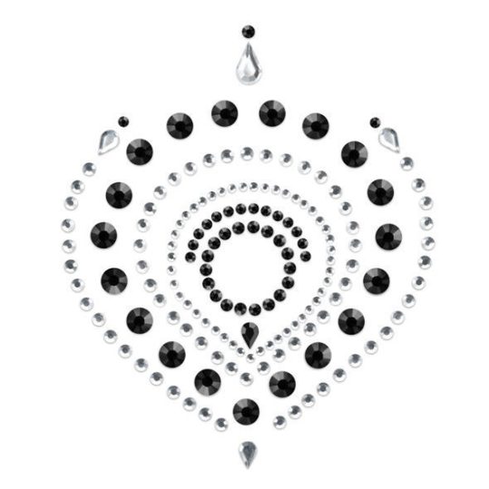 Bijoux Indiscrets – elegáns fekete ezüst intim kiegészítő