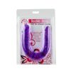 BAILE - rugalmas dupla dildó lila színben