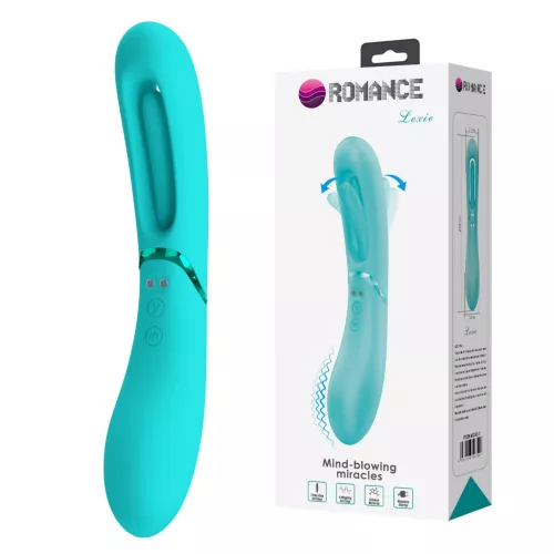 Romance Vibrátor 7 rezgés, 4 ringató funkció USB-töltés