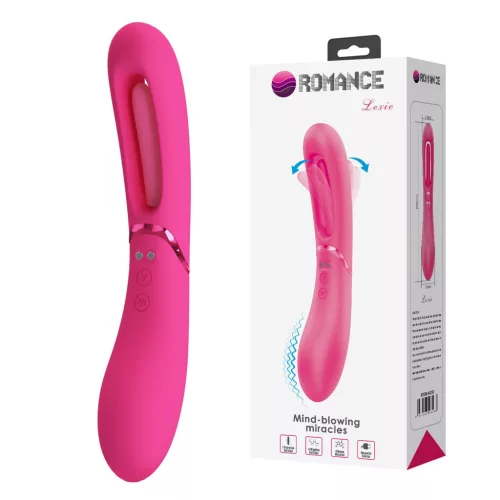 Romance Vibrátor 7 rezgés, 4 ringató G-pont stimuláló USB-töltés