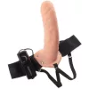 Fetish Fantasy – 19 cm-es rezgő üreges strapon vibrátor