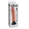 King Cock élethű vibrátor - bőrszínű, 20,3cm