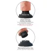 King Cock élethű vibrátor herékkel - 17,8cm