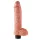 King Cock élethű vibrátor herékkel - 25,5cm