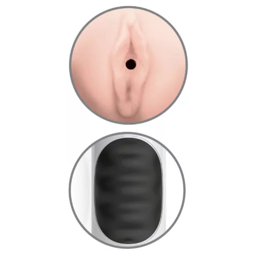 EXTREME TOYZ – vibráló vagina maszturbátor prémium élményhez