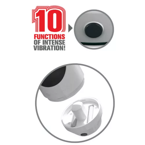 EXTREME TOYZ – vibráló vagina maszturbátor prémium élményhez