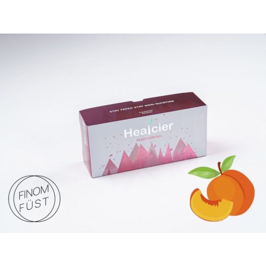 Healcier - Őszibarack ízű Nikotinmentes hevítőrúd (Mentollal) - Karton