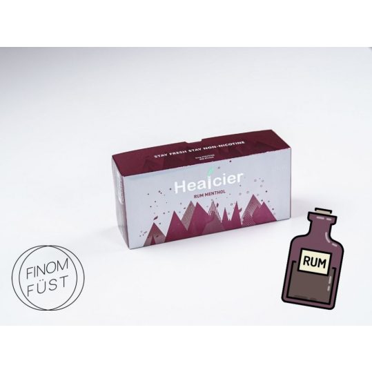 Healcier - Rum ízű Nikotinmentes hevítőrúd (Mentollal) - Karton