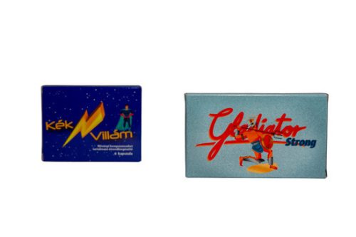 KÉK VILLÁM - 6 DB + Gladiátor Strong Kapszula Férfiaknak - 4 db