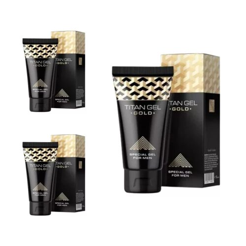 Mesterhármas - Titán Gél Gold (50ml) csomag