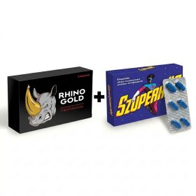 RHINO GOLD - 6 DB + SZUPERHŐS - 6 DB CSOMAG