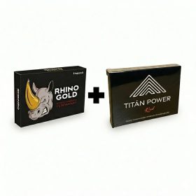 RHINO GOLD - 6 DB + TITÁN POWER RED -  3 DB CSOMAG